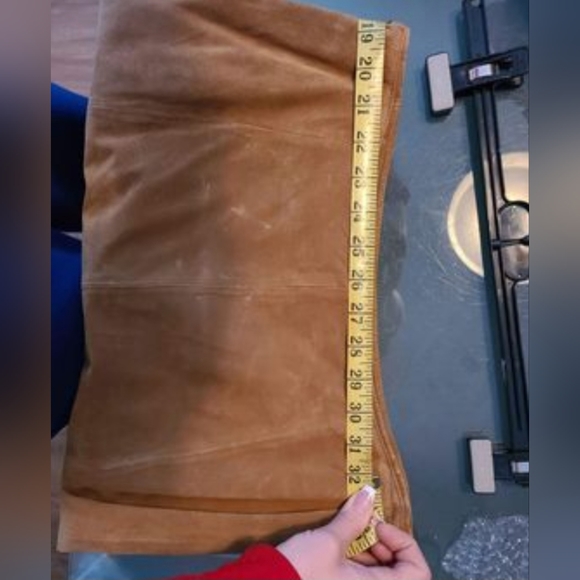 Eddie Bauer leather skirt size 8 bnwt - Picture 6 of 10